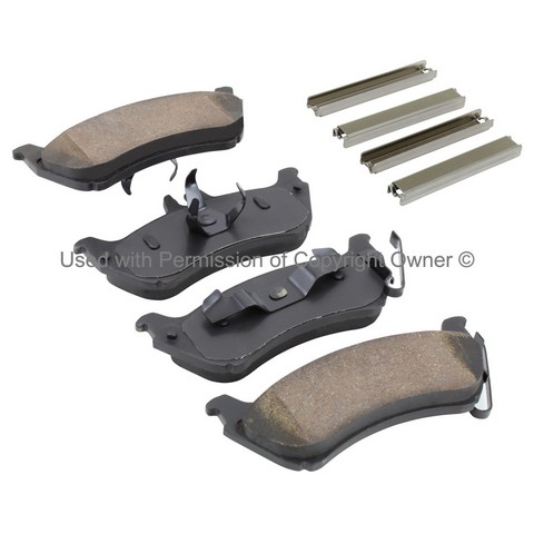 Quality-Built 1001-0875M Disc Brake Pad Set For MERCEDES-BENZ