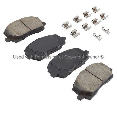 Quality-Built 1001-0884M Disc Brake Pad Set For TOYOTA