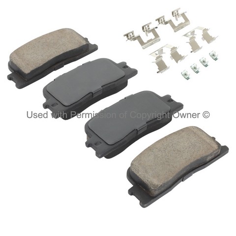 Quality-Built 1001-0885M Disc Brake Pad Set For LEXUS,TOYOTA