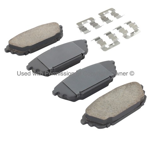 Quality-Built 1001-0892C Disc Brake Pad Set For MAZDA