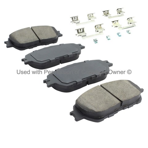 Quality-Built 1001-0906AC Disc Brake Pad Set For TOYOTA