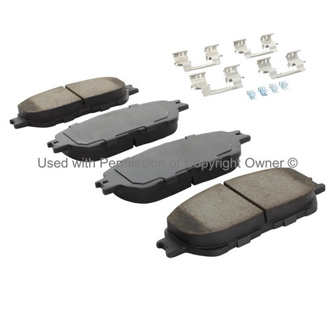 Quality-Built 1001-0906BC Disc Brake Pad Set For TOYOTA