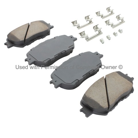 Quality-Built 1001-0908AC Disc Brake Pad Set For LEXUS