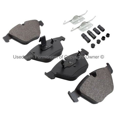 Quality-Built 1001-0918C Disc Brake Pad Set For BMW