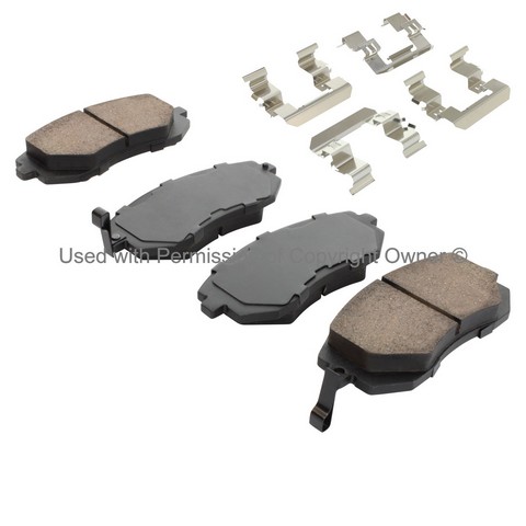 Quality-Built 1001-0929C Disc Brake Pad Set For SAAB,SUBARU