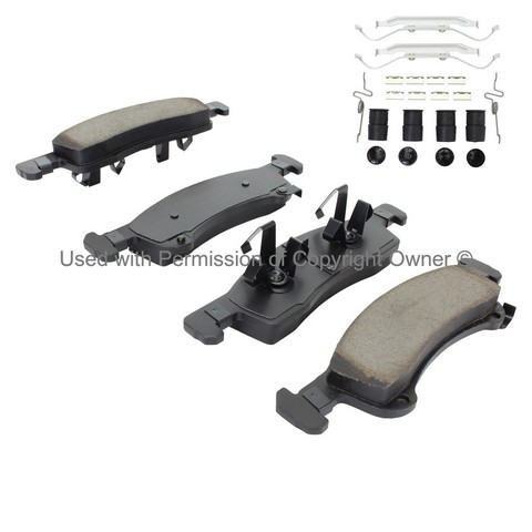 Quality-Built 1001-0934M Disc Brake Pad Set For FORD,LINCOLN