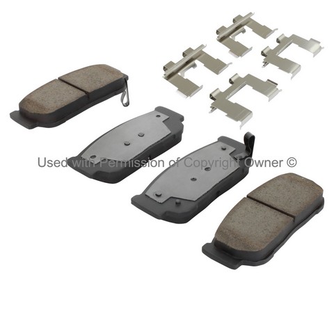 Quality-Built 1001-0954M Disc Brake Pad Set For KIA