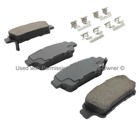 Quality-Built 1001-0995M Disc Brake Pad Set For TOYOTA