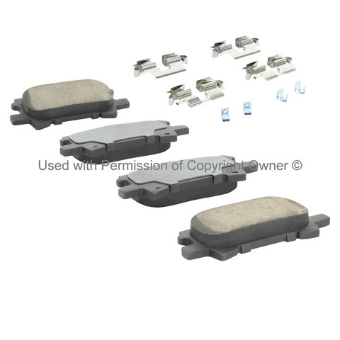 Quality-Built 1001-0996M Disc Brake Pad Set For LEXUS,TOYOTA
