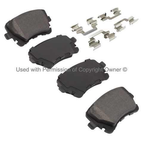 Quality-Built 1001-1018C Disc Brake Pad Set For AUDI,BENTLEY,VOLKSWAGEN