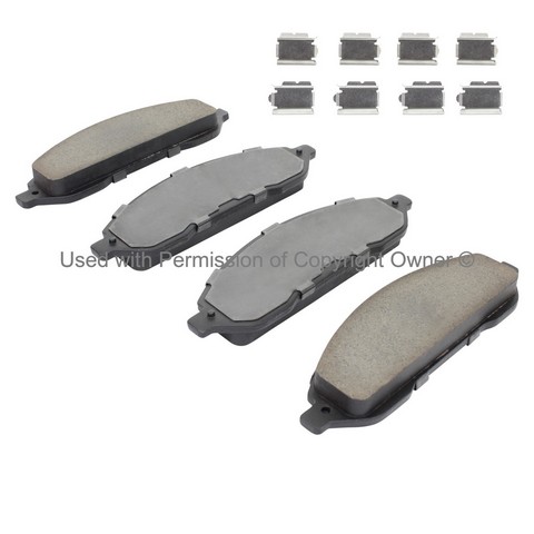 Quality-Built 1001-1022M Disc Brake Pad Set For FORD,MERCURY