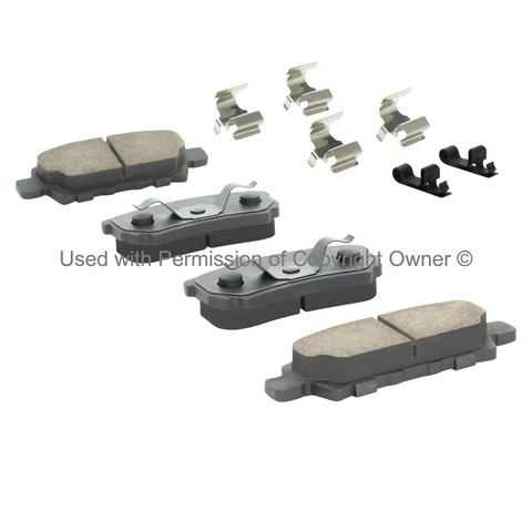 Quality-Built 1001-1037C Disc Brake Pad Set For CHRYSLER,DODGE,JEEP,MITSUBISHI