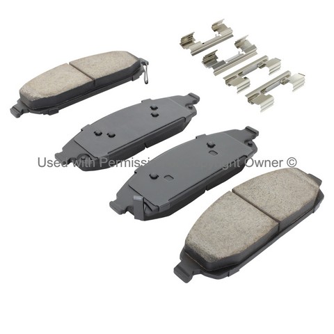 Quality-Built 1001-1080C Disc Brake Pad Set For JEEP