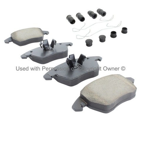 Quality-Built 1001-1107BC Disc Brake Pad Set For AUDI,VOLKSWAGEN