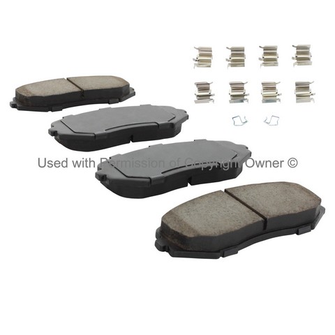Quality-Built 1001-1188C Disc Brake Pad Set For SUZUKI