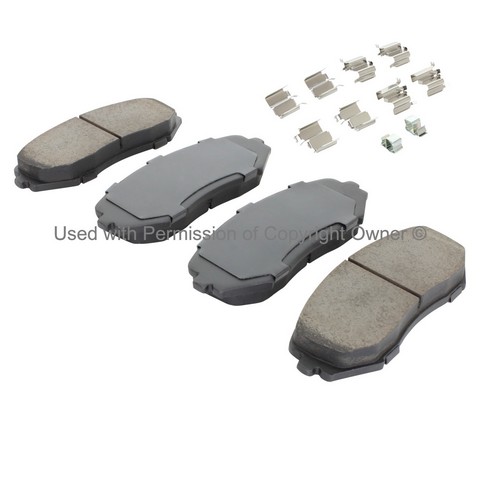Quality-Built 1001-1188M Disc Brake Pad Set For SUZUKI
