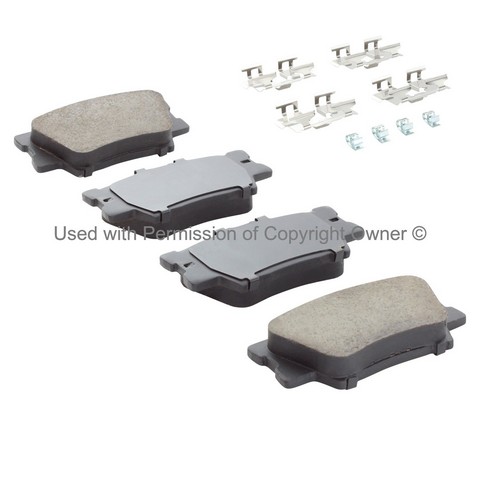 Quality-Built 1001-1212C Disc Brake Pad Set For LEXUS,PONTIAC,TOYOTA