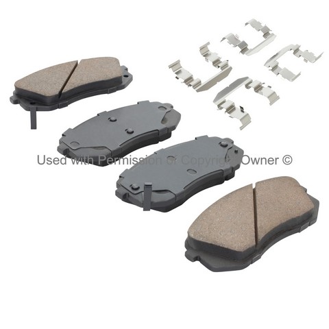 Quality-Built 1001-1295AM Disc Brake Pad Set For HYUNDAI