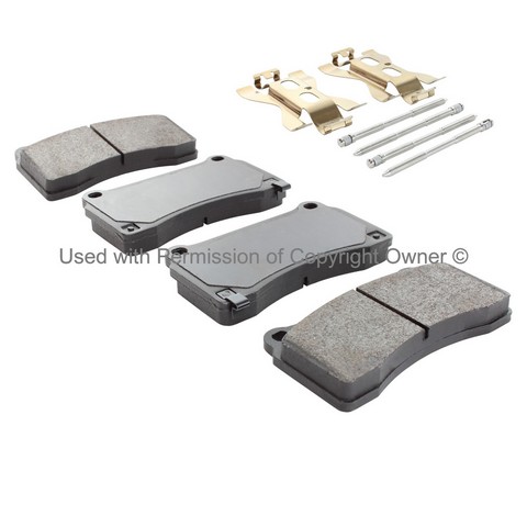 Quality-Built 1001-1383M Disc Brake Pad Set For FERRARI,NISSAN
