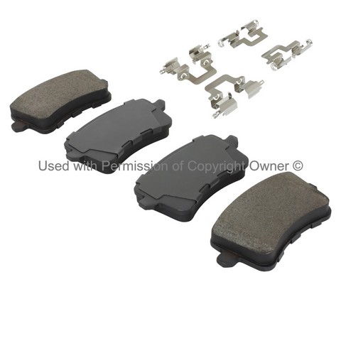 Quality-Built 1001-1386M Disc Brake Pad Set For AUDI