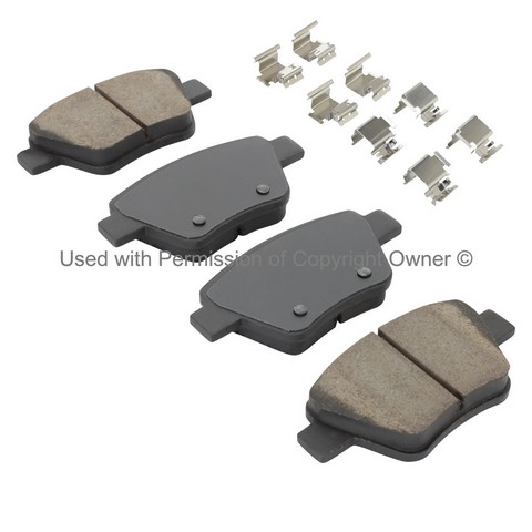 Quality-Built 1001-1456C Disc Brake Pad Set For AUDI,VOLKSWAGEN