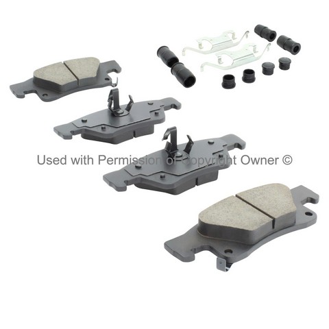 Quality-Built 1001-1498M Disc Brake Pad Set For DODGE,JEEP