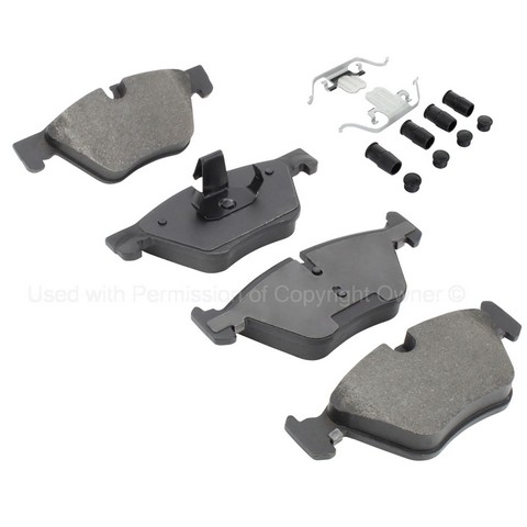 Quality-Built 1001-1504M Disc Brake Pad Set For BMW