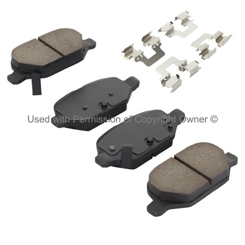 Quality-Built 1001-1569C Disc Brake Pad Set For FIAT