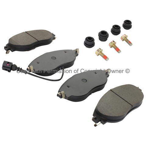 Quality-Built 1001-1633M Disc Brake Pad Set For AUDI,VOLKSWAGEN