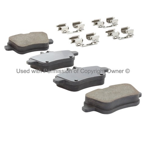 Quality-Built 1001-1646AC Disc Brake Pad Set For INFINITI,MERCEDES-BENZ