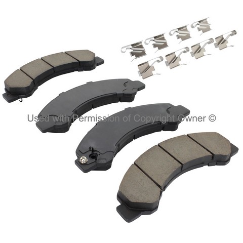 Quality-Built 1001-1695C Disc Brake Pad Set For HINO