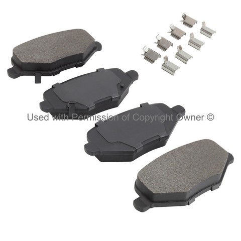 Quality-Built 1001-1719C Disc Brake Pad Set For CHRYSLER,DODGE,RAM,VOLKSWAGEN