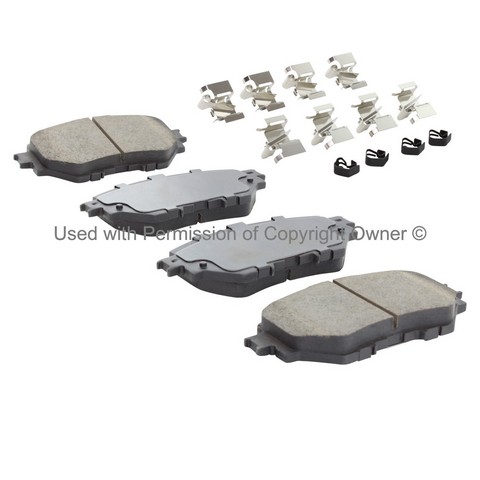Quality-Built 1001-1759C Disc Brake Pad Set For MAZDA
