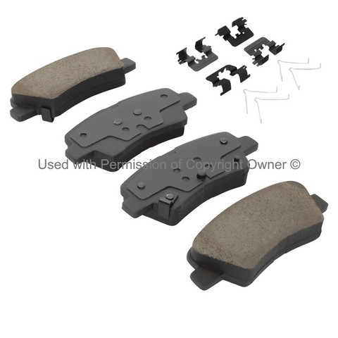 Quality-Built 1001-1813C Disc Brake Pad Set For HYUNDAI,KIA
