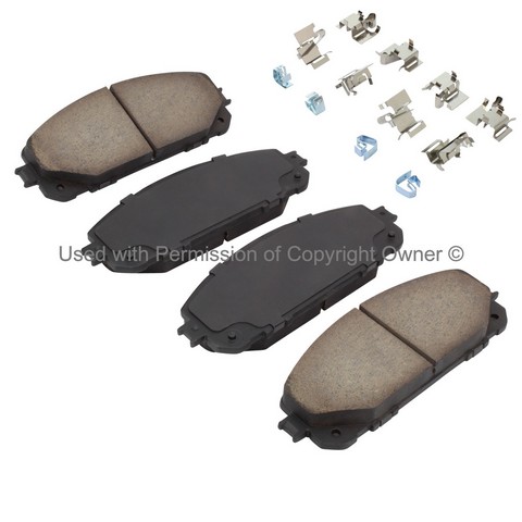 Quality-Built 1001-1843C Disc Brake Pad Set For JEEP