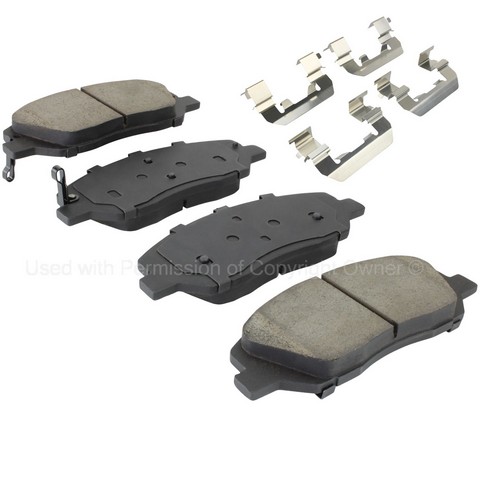 Quality-Built 1001-1917C Disc Brake Pad Set For HYUNDAI