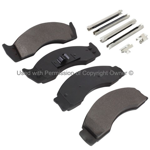 Quality-Built 1002-0411M Disc Brake Pad Set For FORD