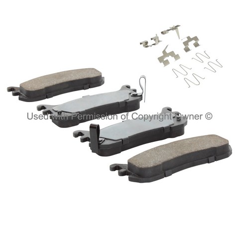 Quality-Built 1002-0636M Disc Brake Pad Set For FORD,MAZDA,MERCURY