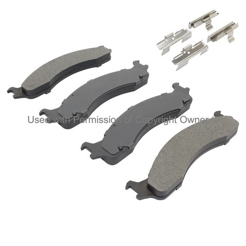 Quality-Built 1002-0655AM Disc Brake Pad Set For DODGE,MAZDA