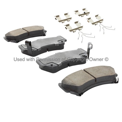 Quality-Built 1002-0668M Disc Brake Pad Set For NISSAN