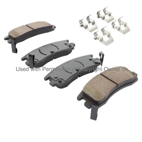 Quality-Built 1002-0714M Disc Brake Pad Set For BUICK,CADILLAC,CHEVROLET,OLDSMOBILE,PONTIAC,SATURN