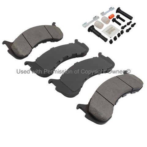 Quality-Built 1002-0786AM Disc Brake Pad Set For BLUE BIRD,FORD,FREIGHTLINER,INTERNATIONAL,STERLING TRUCK