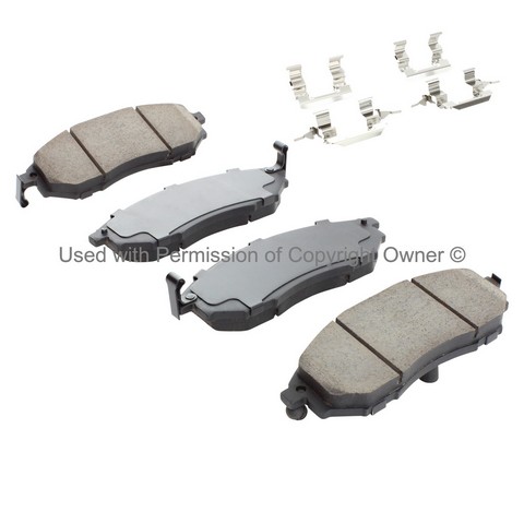 Quality-Built 1002-0888M Disc Brake Pad Set For INFINITI,NISSAN,RENAULT