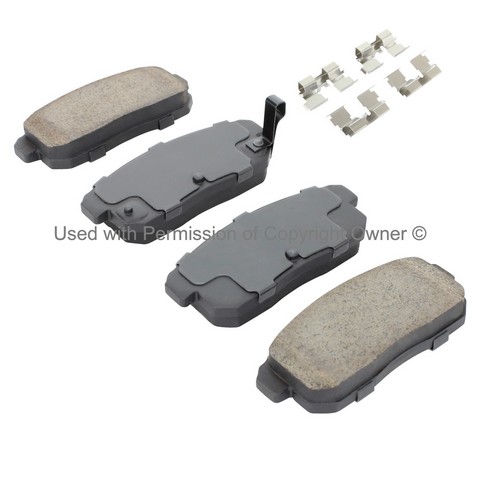 Quality-Built 1002-0900M Disc Brake Pad Set For INFINITI,NISSAN