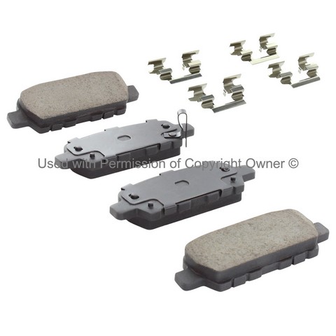 Quality-Built 1002-0905AM Disc Brake Pad Set For INFINITI,NISSAN