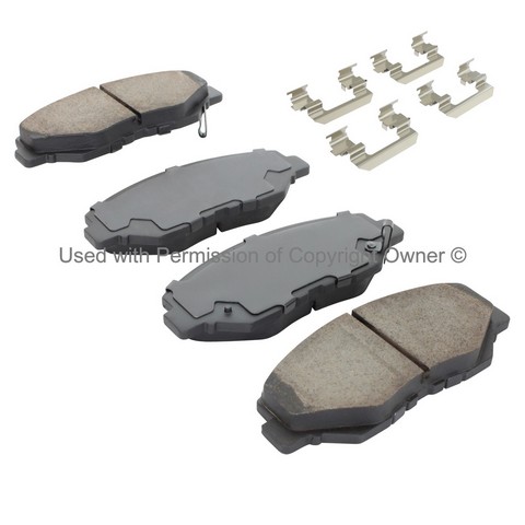 Quality-Built 1002-0914AM Disc Brake Pad Set For HONDA