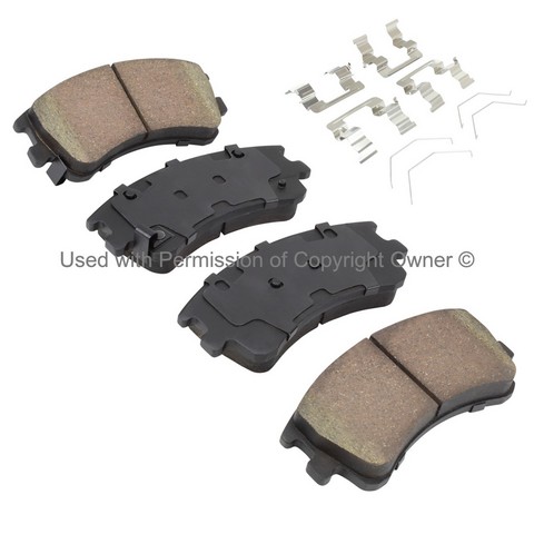 Quality-Built 1002-0957M Disc Brake Pad Set For MAZDA