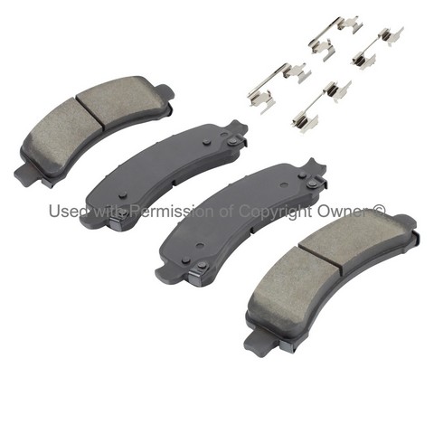 Quality-Built 1002-0974AM Disc Brake Pad Set For CADILLAC,CHEVROLET,GMC