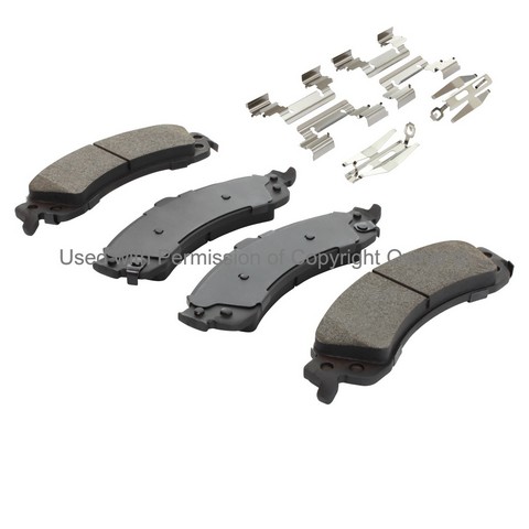 Quality-Built 1002-0975M Disc Brake Pad Set For CADILLAC,CHEVROLET,GMC