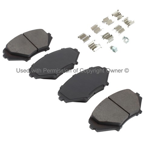 Quality-Built 1002-1009M Disc Brake Pad Set For MAZDA